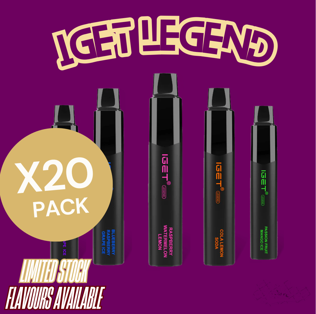IGET Vape Legend 20 Pack ($20 each)